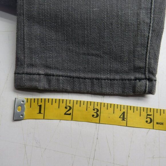BDG High Rise Cigarette Ankle Jeans Women's Size 24 Medium Wash Gray Denim 24X30 - Picture 10 of 11